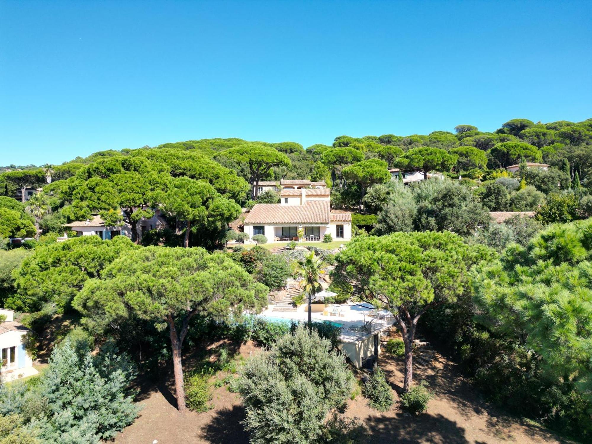 Villa Boca A Gigaro - Avec Vue Et Piscine Chauffee La Croix-Valmer Exterior foto
