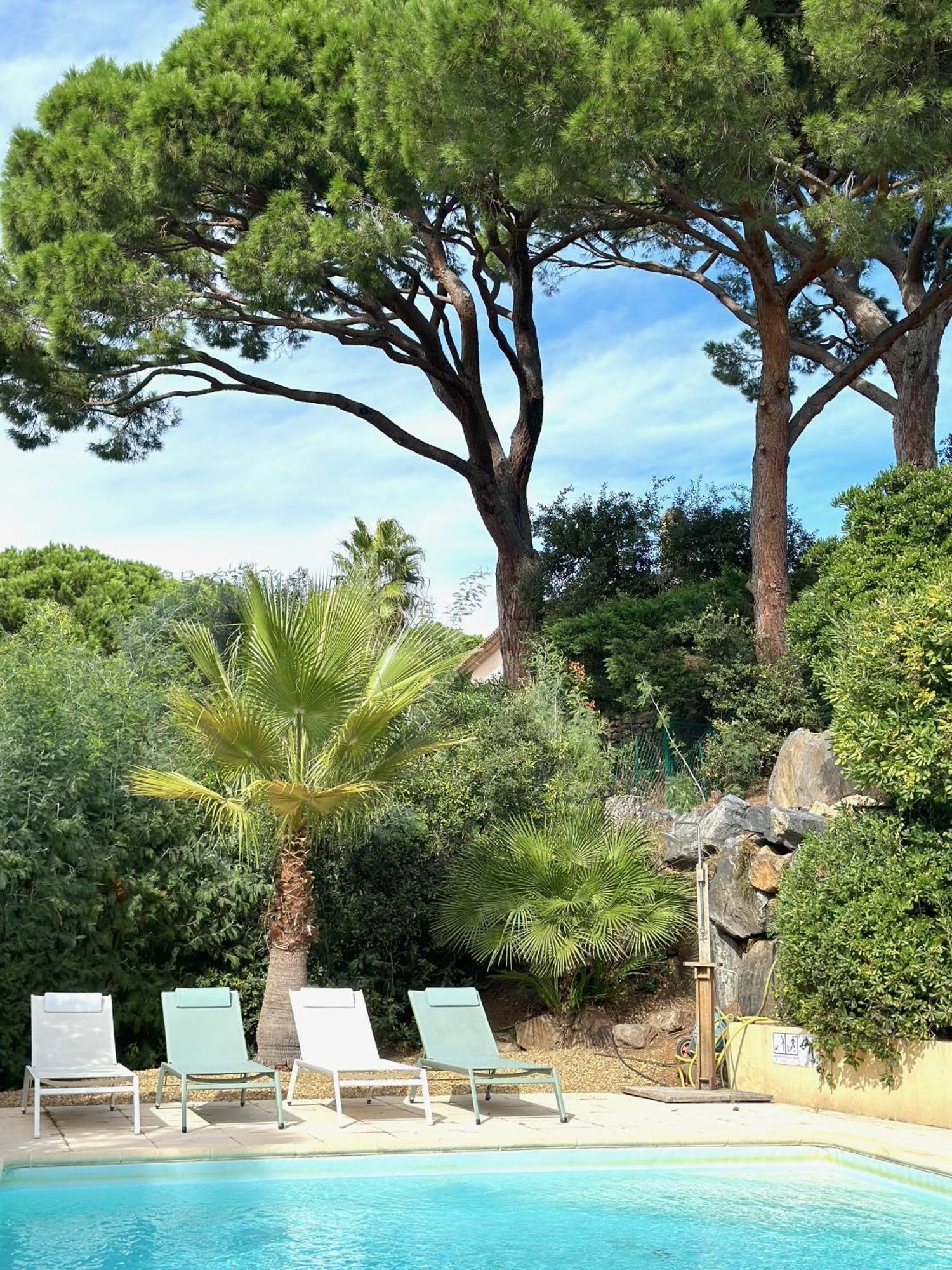 Villa Boca A Gigaro - Avec Vue Et Piscine Chauffee La Croix-Valmer Exterior foto